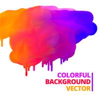 flujo de pintura colores tinta salpicadura vector diseño