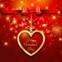 Valentine's Day background vector