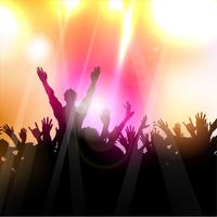 Party crowd vector