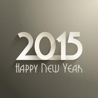 Typography New Year background  vector