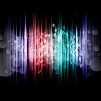 Music abstract  vector