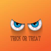 Spooky Halloween background vector