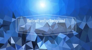 Abstract low poly background vector