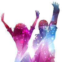 Party people background vector