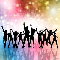 Party people background vector