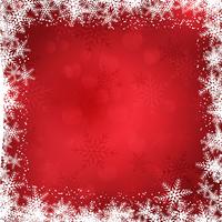 Christmas snowflake border  vector