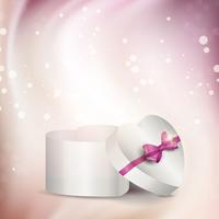 Abstract gift box background vector