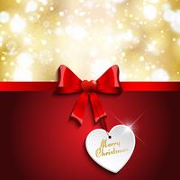 Merry Christmas label background  vector