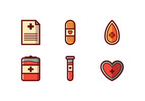 Blood Drive Icon Vector