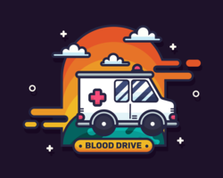 Blood Drive Vector