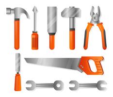 Tools in realistic Style vector