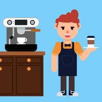 Barista 2 vector