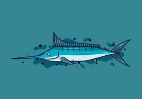 vector de peces de dibujos animados