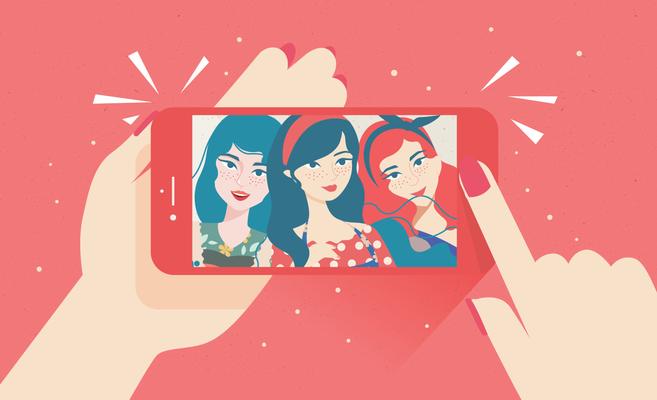 Selfie Vector