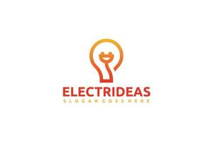 Power Idea Logotipo vector