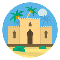 Arabic House vector