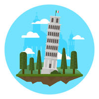 Italy vector