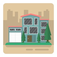 Family House vector