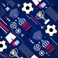 vector soccer world cup pattern background