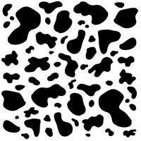 Cow Print Vector Background