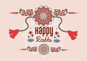 Happy Rakhi Background Vector