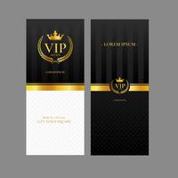 VIP Acces Invitation Vector