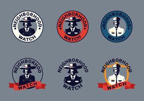 Neighborhood Watch Vector Logo Collection