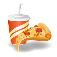 Realistic Fast Food vector