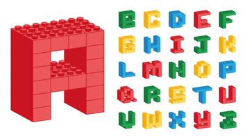 Kloster Had cowboy Lego Alphabet Vector Art, Icons, and Graphics for Free Download