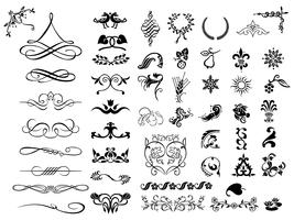 Ornaments and Flourishes vector