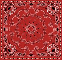 Bandana Heart Vector Pattern