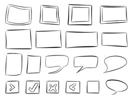 Free Vector  Sketched box