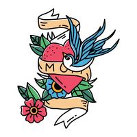 Mother's Love Tattoo vector