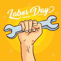 Happy Labor Day Vector