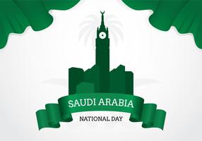 Día de la Independencia de Arabia Saudita vector