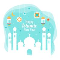 Islamic New Year Vector