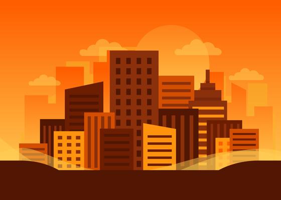 Free city - Vector Art