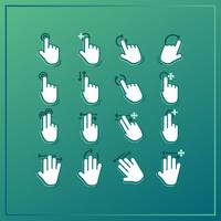 Vector Hand Gestures Collection