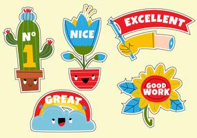 Sticker kids Vectors & Illustrations for Free Download