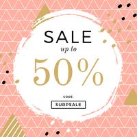 Instagram Sale Template Vector