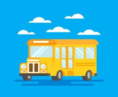 School Bus Illustration vector