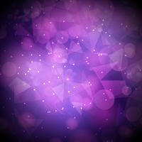 Bokeh lights background with mesh design vector