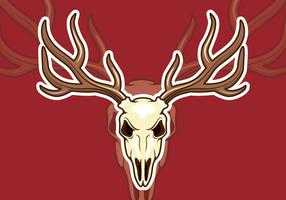 Deer Skull Vector