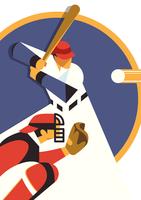 Baseball Park Illustration vector