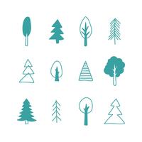 Green Trees vector