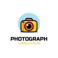 Logotipo del fotógrafo vector