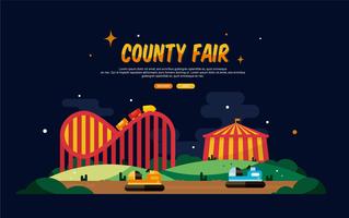 County Fair Vector