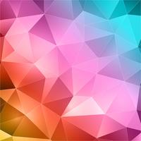 Abstract triangles background vector