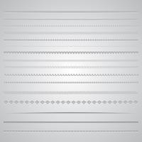 Page dividers vector