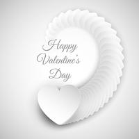 Abstract heart background for Valentine's Day vector